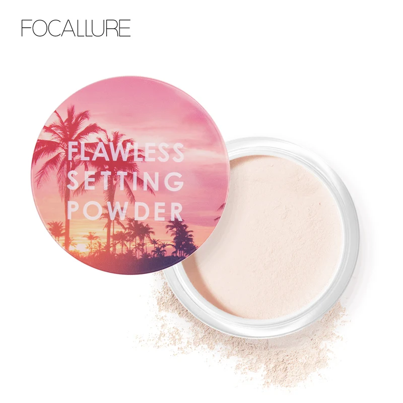 Cheap Offer of  FOCALLURE Matte Loose Powder Face Makeup Oil-control Translucent Brighten Setting Powder