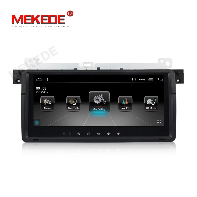 

MEKEDE 8.8"Android9.1 car radio gps for BMW E46 M3 318i 320i 325i support SWC Audio wifi 4G BT phone