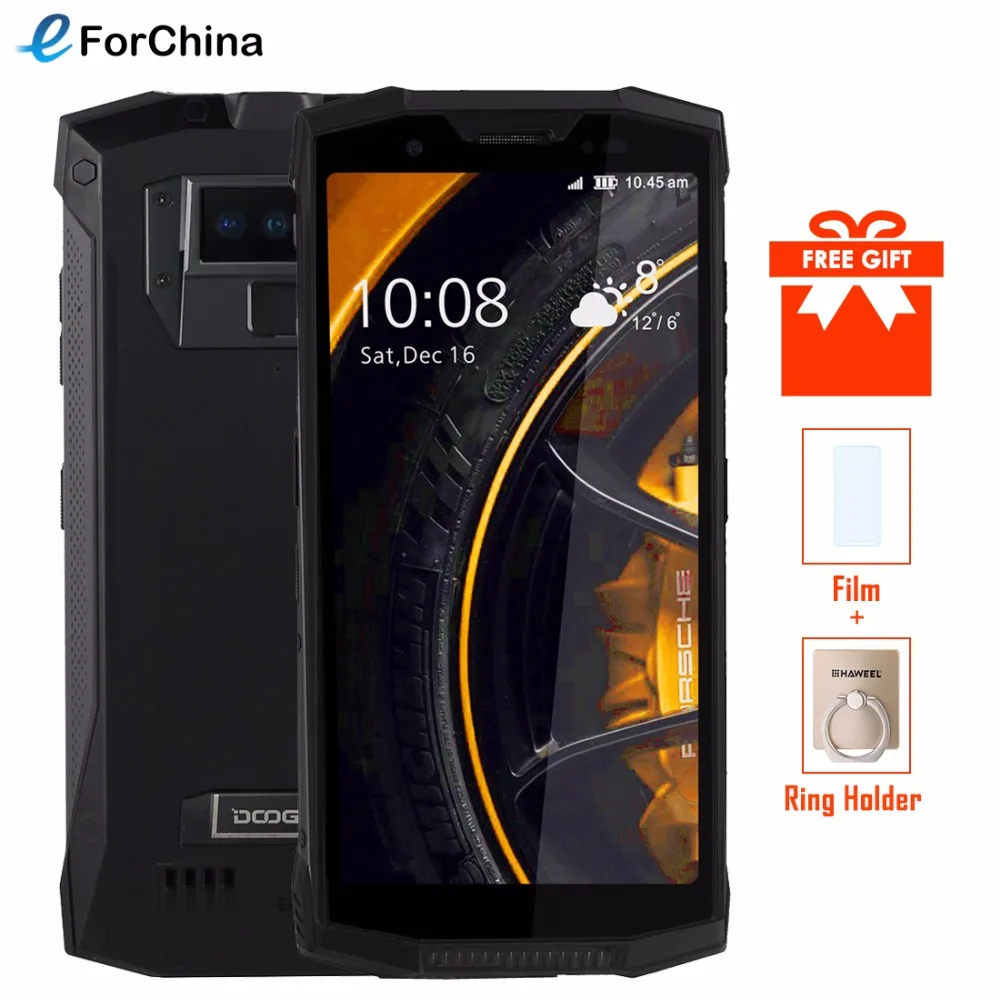DOOGEE S80 смартфон IP68 IP69K водонепроницаемый 5 99 &quotMT6763T Восьмиядерный 6 ГБ + 64 Гб