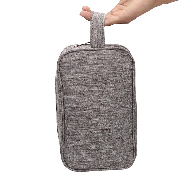 

Portable Man Travel Wash Bag Canvas Cosmetic Bags Men's Bath Make Up Toiletry Bag Zipper Women Makeup Organizer Necessaries Case