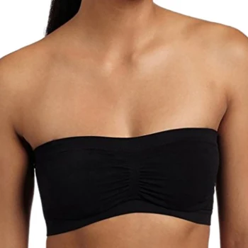 

1pc Women Sexy Solid Tube Top Plus Size Sexy Lingerie Strapless Boob Women Bra Basic Solid Color Women Underwear Strapless Tops