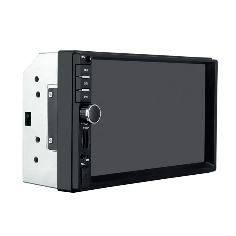 General 2 Din Autoradio coche Bluetooth Radio Estéreo MP5 jugador de Multimidia navegación GPS USB SD AUX jugador Cámara retrovisora