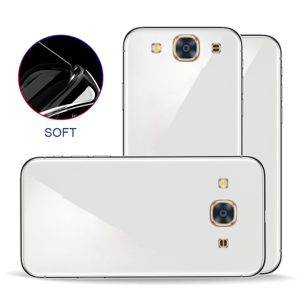 Простой прозрачный материал из ТПУ подходит для Samsung Galaxy J3PRO 2017|Бамперы| |