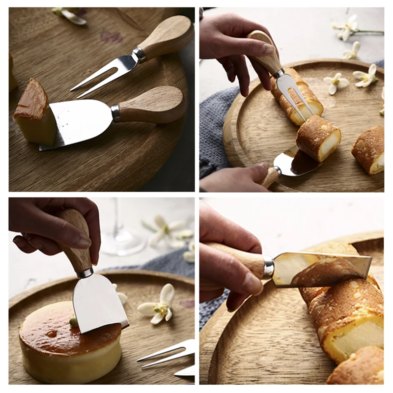 4pcs-set-Knives-Bard-Set-Oak-bamboo-wood-Handle-Cheese-Knife-slicer-Kit-Kitchen-Cooking-Tools (1)