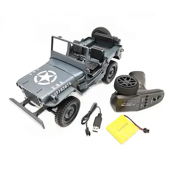 

RCtown 1:10 Remote Control Car C606 Four-wheel Drive Climbing Jeep RC CAR Convertible Toy Car
