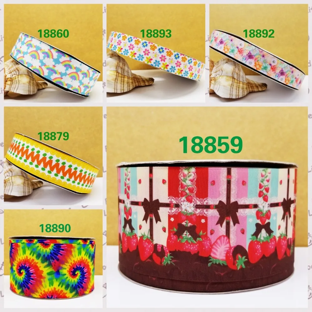 

Cartoon printed grosgrain ribbon ,satin ribbon 10 yards.