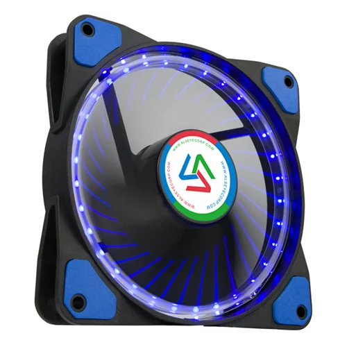 Система охлаждения для корпуса ALSEYE 120mm Red Blue Green LED - Цвет лезвия: Blue