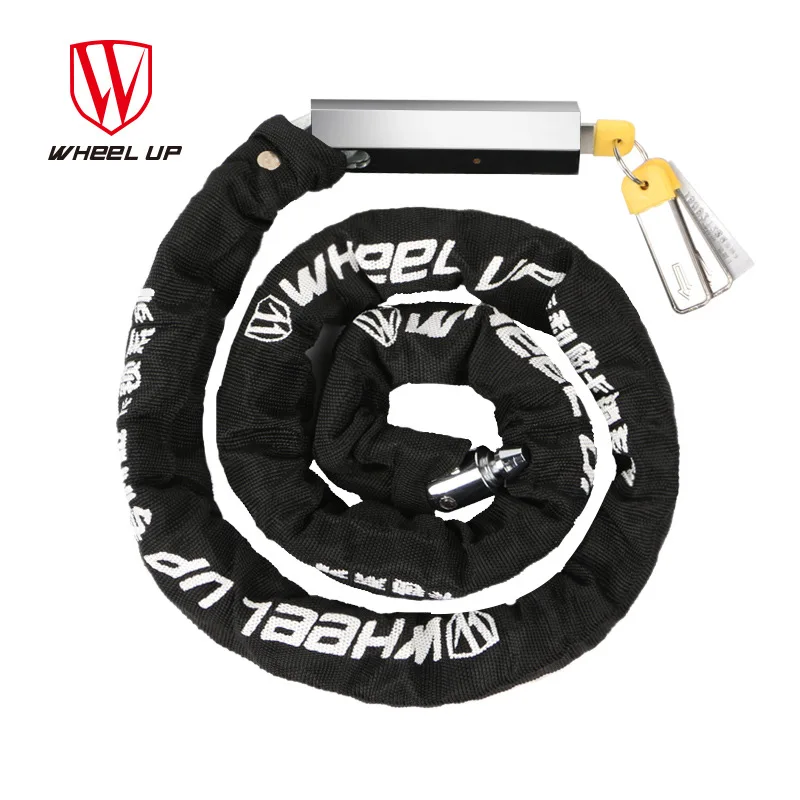 

WHEEL UP Bicycle Lock Antitheft Lock Chain Chain Lock Electric Bicycle Motorcycle Magnetic Card Lock Anti-hydraulic 0.8m/1m/1.2m
