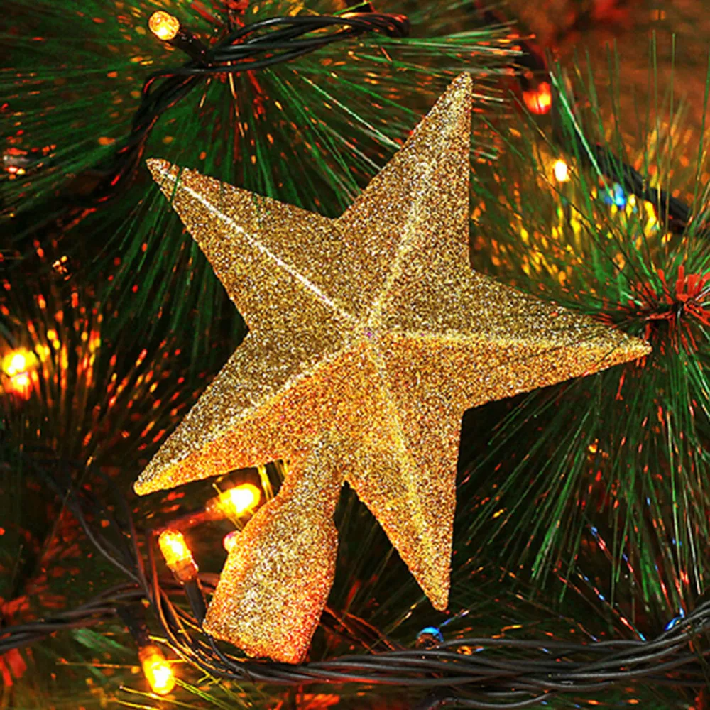 Рождественская елка Topstar для столешницы рождественские украшения 1 шт. 20 см рождественские Звезды прекрасные блестящие Рождественские декоративные для рождества Вечерние