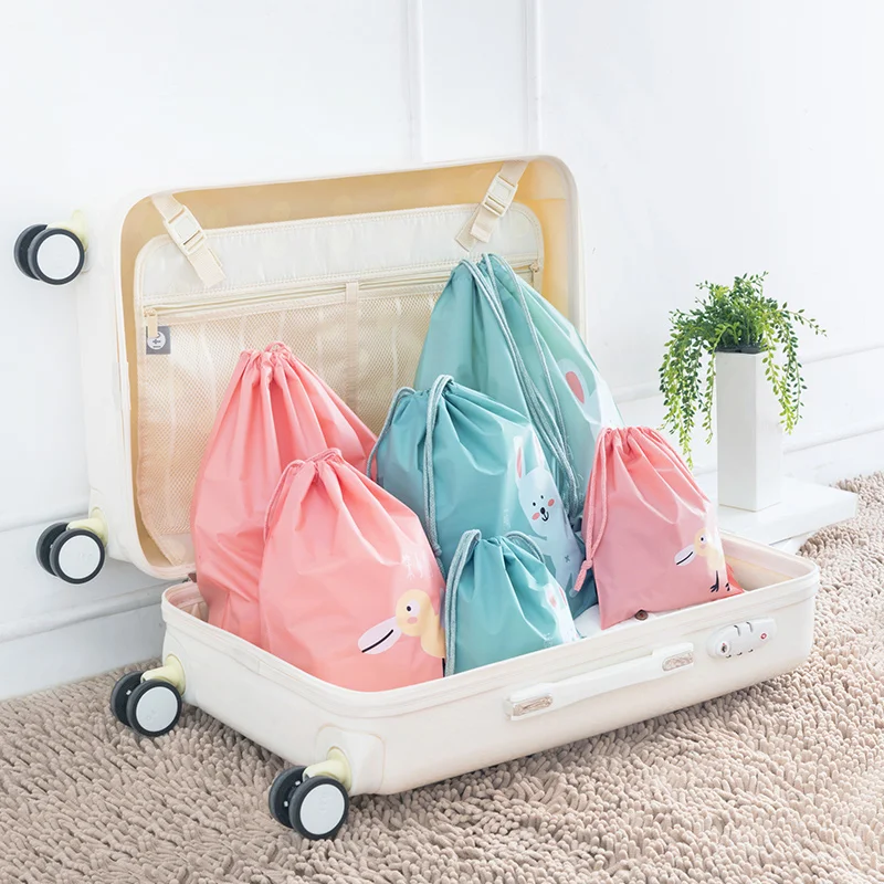 

Travel Bag System Durable 3 Pieces One Set Small Capacity Of Bags Unisex Clothing Sorting Organize Bag Travel Cosmetic Bag 65011