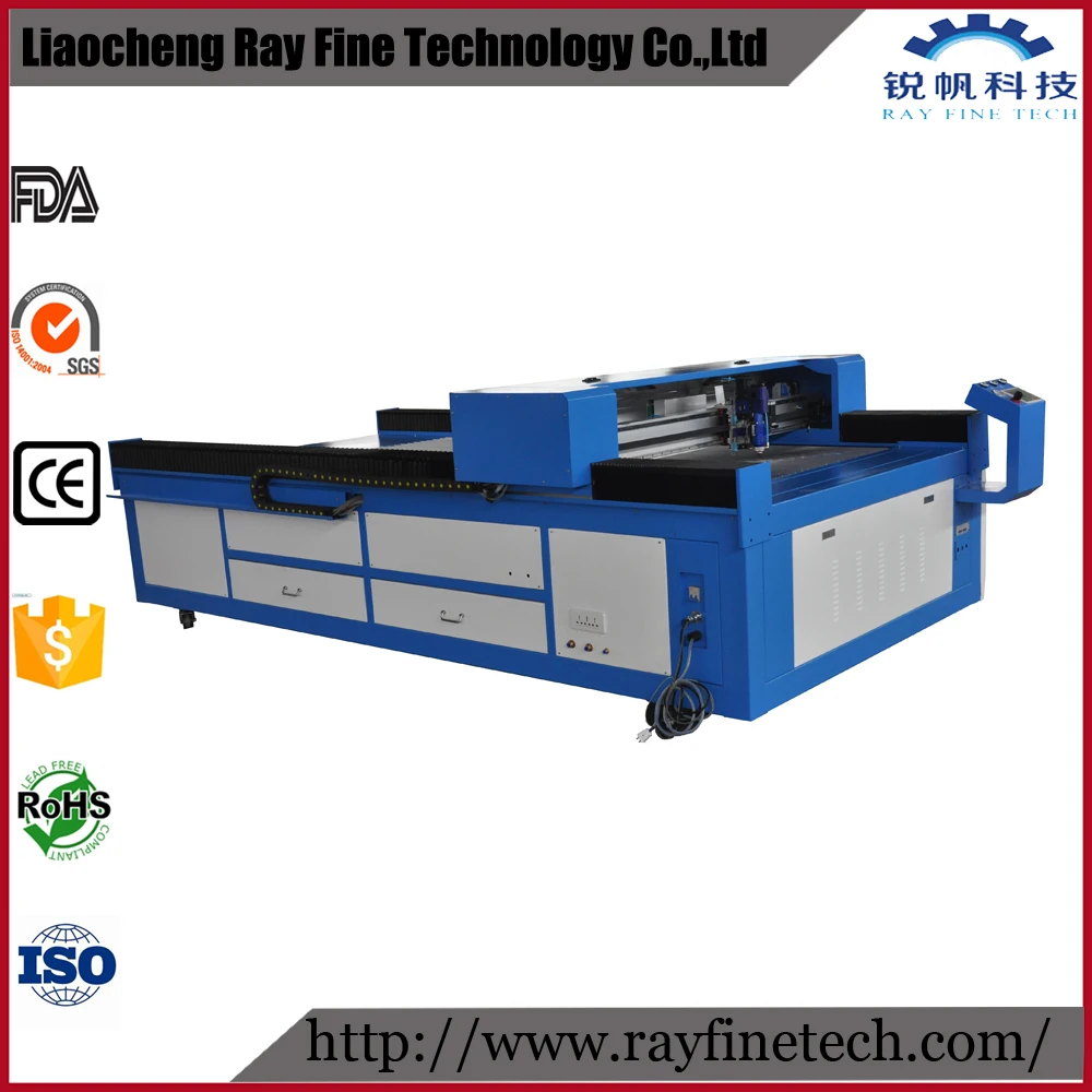 Co2 лазерной резки металла, машины для металлических и неметаллических материалов rf-1325-co2-130w для рекламы резки работы