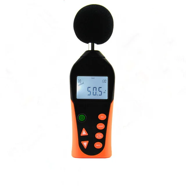 Оригинальный хит продаж ручной измеритель шума VC824 детектор децибел измеритель шумомер Высокоточный измеритель уровня звука инструмент