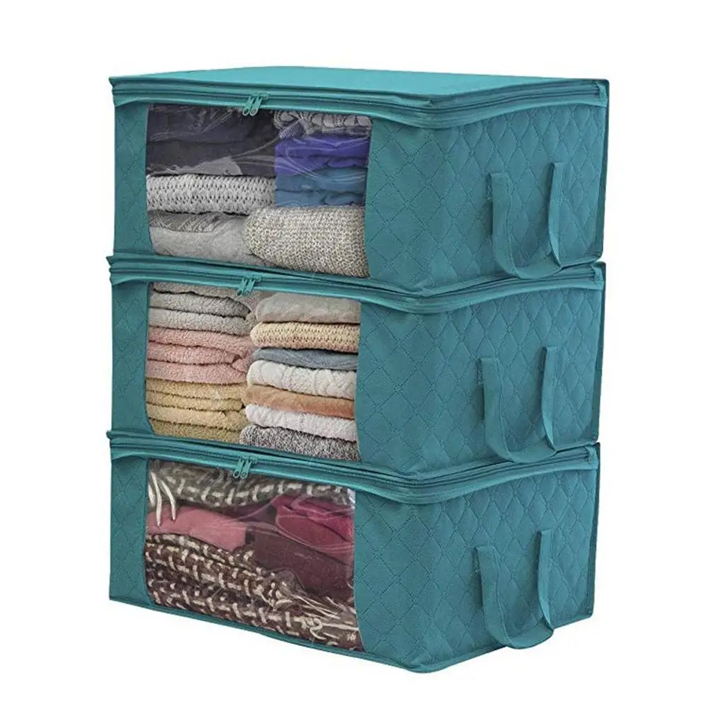 

Storage Bag Home Clothes Quilt Pillow Blanket Quilts Storage Bag Travel Luggage Organizer Dampproof Sorting Bag