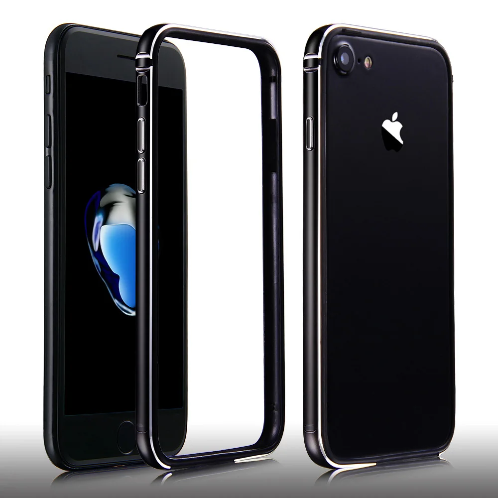 For Apple iPhone 7 Bumper Ultra Thin Aluminum Metal Frame Coque + Slim