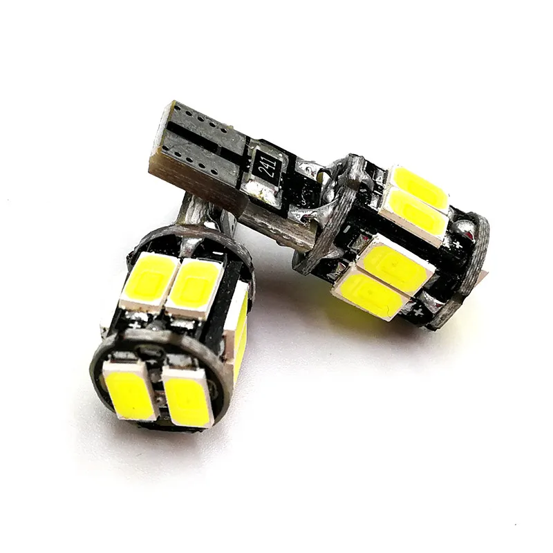 Leites 500pcs Car Auto LED T10 194 W5W Canbus 10smd 5630 5730 LED Light Bulb led smd t10 canbus.02