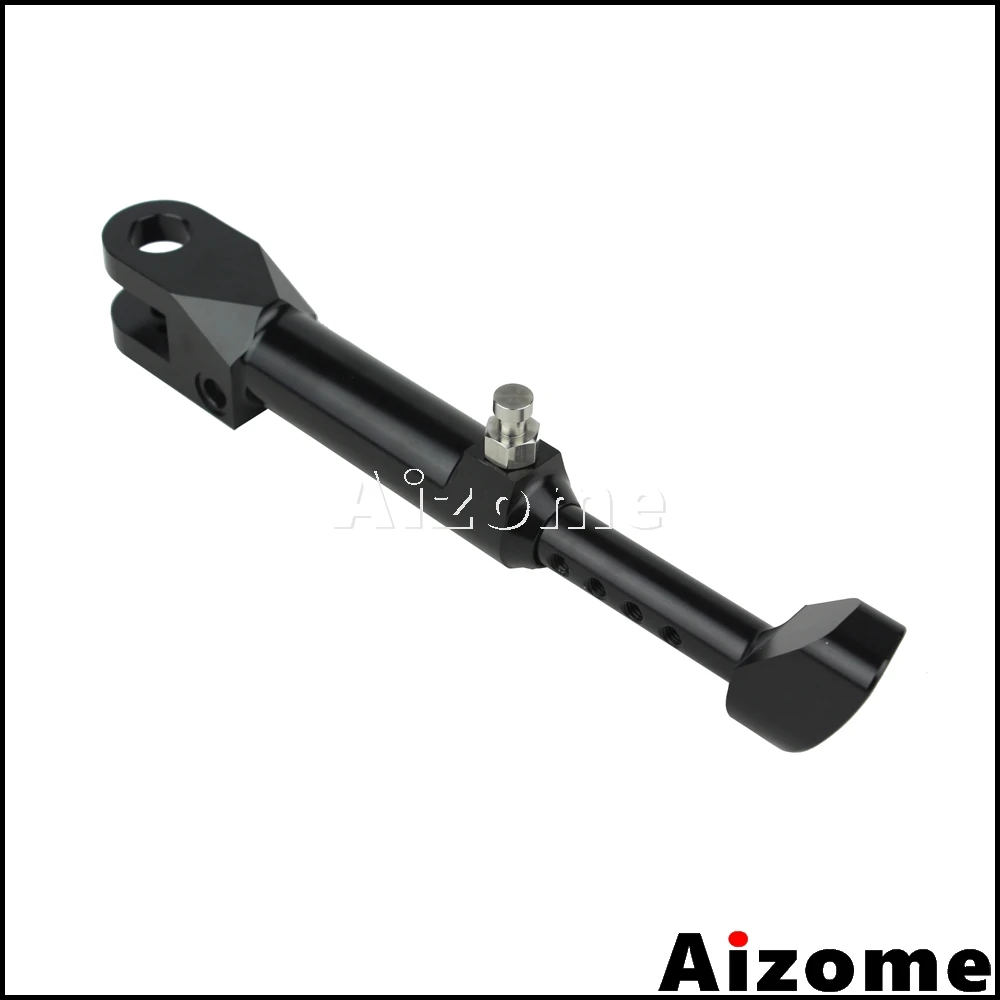

Motorcycle T-6 Aluminum Black Kick Stand Adjustable Kickstand Side Stand For BMW S1000RR 2010 2011 2012 2013