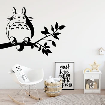 

Creative Totoro Wall Mural Removable Wall Decal For Kids Room Living Room Home Decor Wall Art Sticker Murals