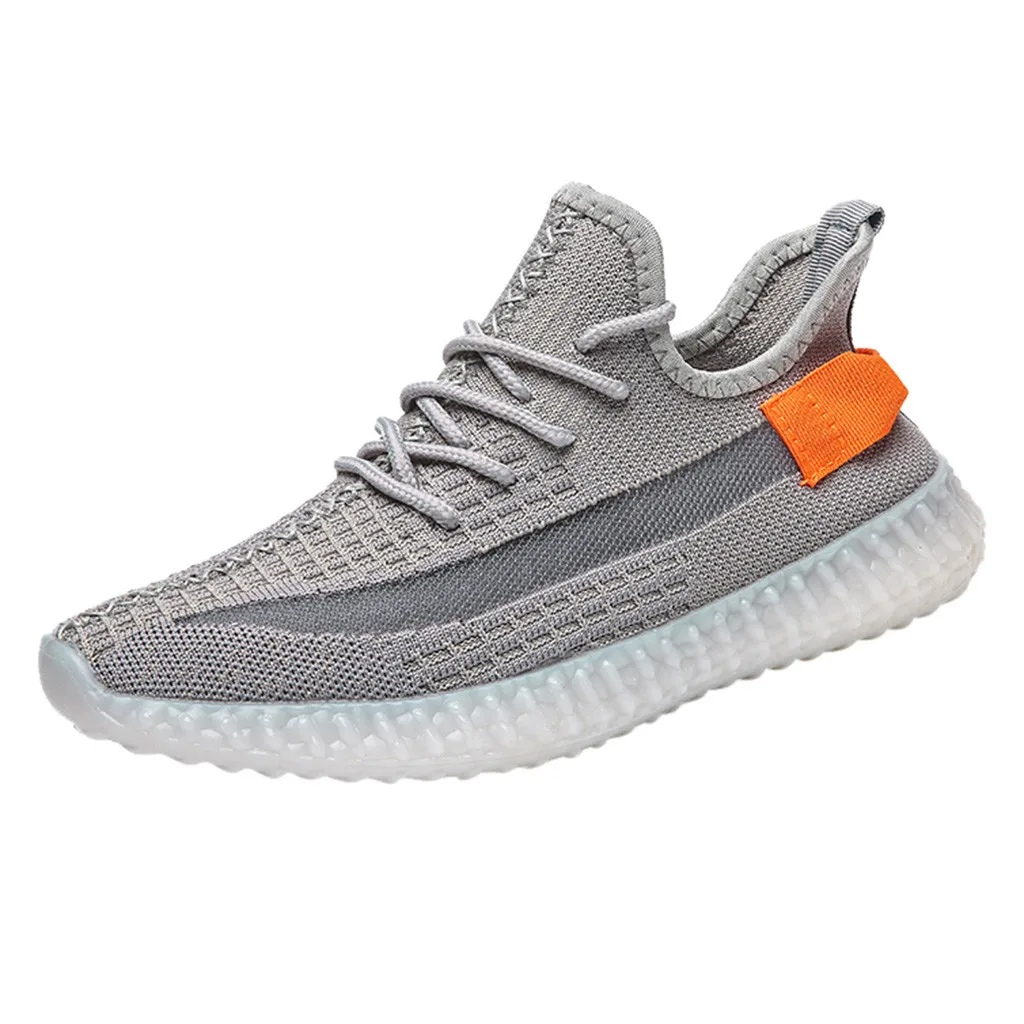 

CHAMSGEND Men's Laced casual shoes breathable running shoes wild outdoor sports shoes non-slip wear running shoes