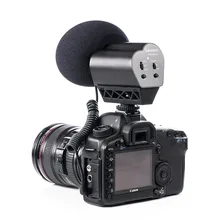 Saramonic VMIC STEREO Video Microphone X-Y Pattern Cardioid Mic for DSLR Filmmaking