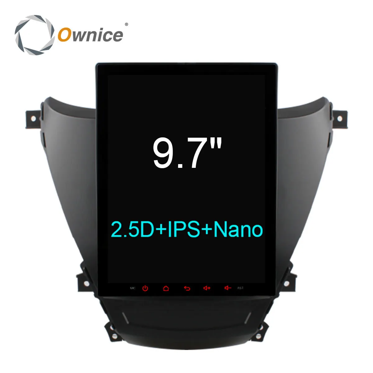 

Ownice 9.7" ips 2.5D Android 6.0 Car DVD for Hyundai Elantra 2012 - 2016 with Calling Function Support dab dvr car play music