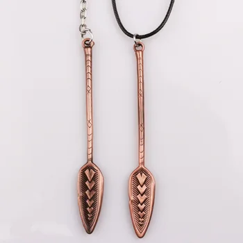 

Hot Moana Cosplay Accessories Sailing Quant Pendant Necklace Keychain Halloween Christmas Birthday Gift Halloween Cosplay