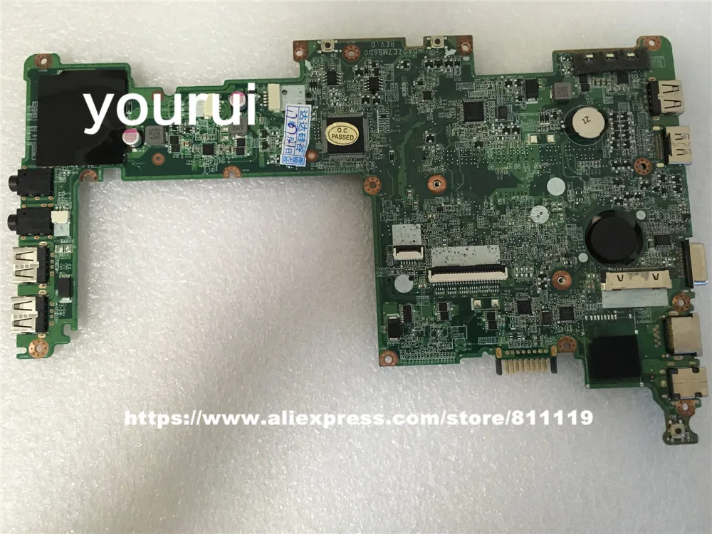 Yourui для acer Aspire оригинальная модель D270 для материнская плата Atom N2600 1,6 ГГц Мб. SGA06.002 MBSGA06002 DA0ZE7MB6D0 материнская плата