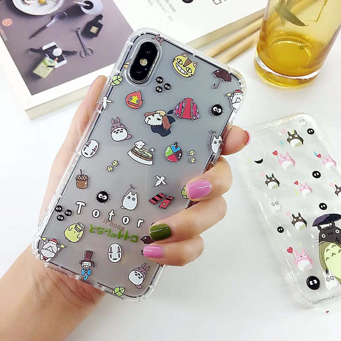 Чехол подушка из ТПУ с мультяшным рисунком Renda для iphone XS Max XR X 8 7 Plus 11 Pro Max|Бамперы| |