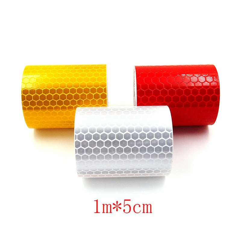 Accesorios de bicicleta 5 cm x 1 m pegatinas reflectantes de bicicleta cinta adhesiva para la seguridad de la bicicleta pegatinas reflectantes Bisiklet calcomanías Accesorios de bicicleta 5 cm x 1 m pegatinas reflectantes de bicicleta cinta adhesiva para la seguridad de la bicicleta pegatinas reflectantes Bisiklet calcomanías
