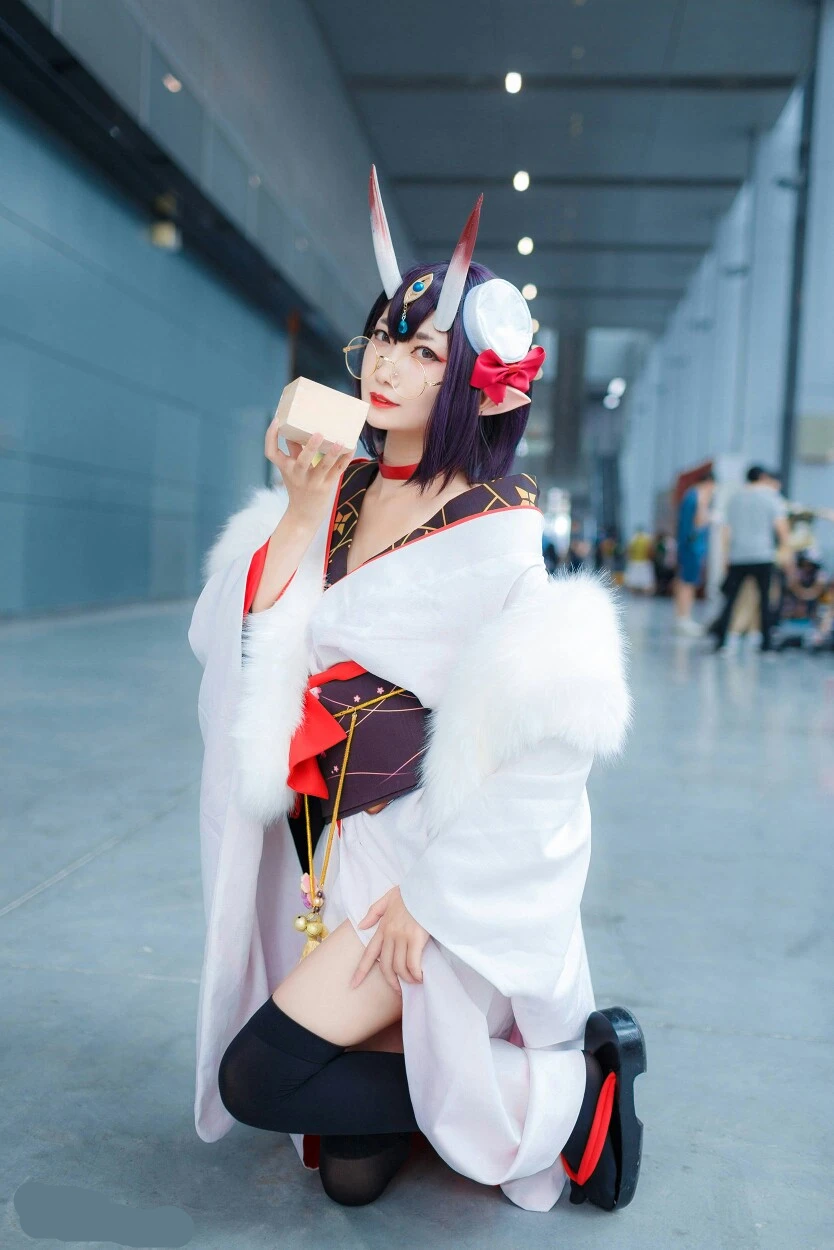 Fate/Grand Order Косплей fgo Ibaraki Doji/Shuten Doji косплей костюм зимний фестиваль кимоно