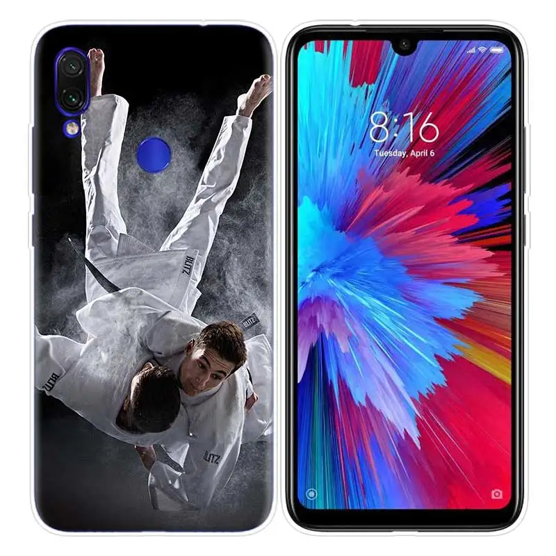 04 Чехол для телефона дзюдо тхэквондо для Xiao mi Red mi Note 7 7S K20 Y3 GO S2 6 6A 7A 5 Pro mi Play 9T A1 A2 8 Lite Poco F1 - Цвет: 04