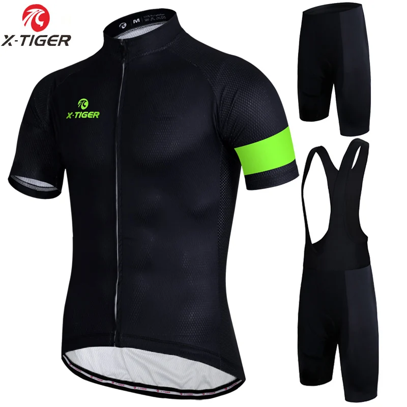 X-Tiger Pro Набор трикотажных изделий для велоспорта, летняя одежда для горного велосипеда, одежда для горного велосипеда, Майки для велоспорта, спортивная одежда, костюм