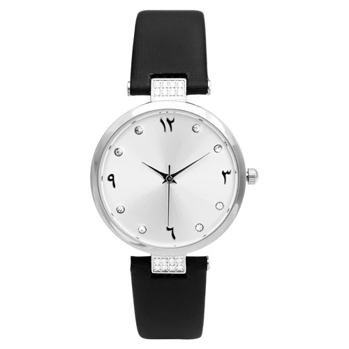 silver black Немецкий дизайн montre arabe часы женские. Часы с арабским циферблатом Montre - Цвет: silver black