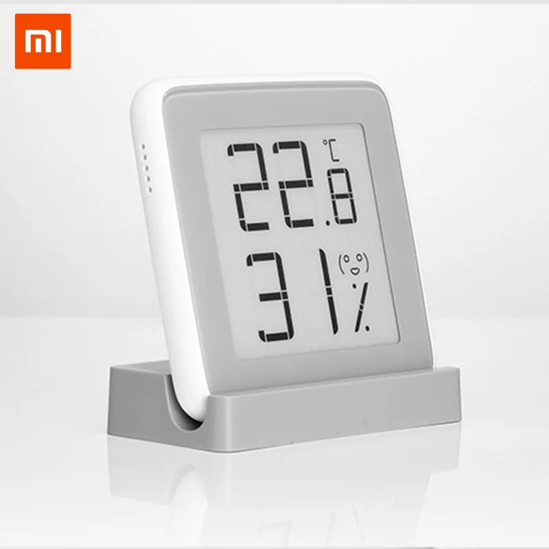 

Original xiaomi mijia Mi miaomiaoce Thermometer Temperature Humidity Sensor with LCD Screen Digital E-ink electronic ink screen