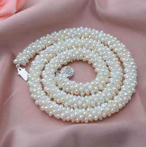 Натуральное подлинное жемчужное ожерелье подарок матери камень драгоценный круглый белый розовый фиолетовый жемчуг ювелирные изделия ожерелье