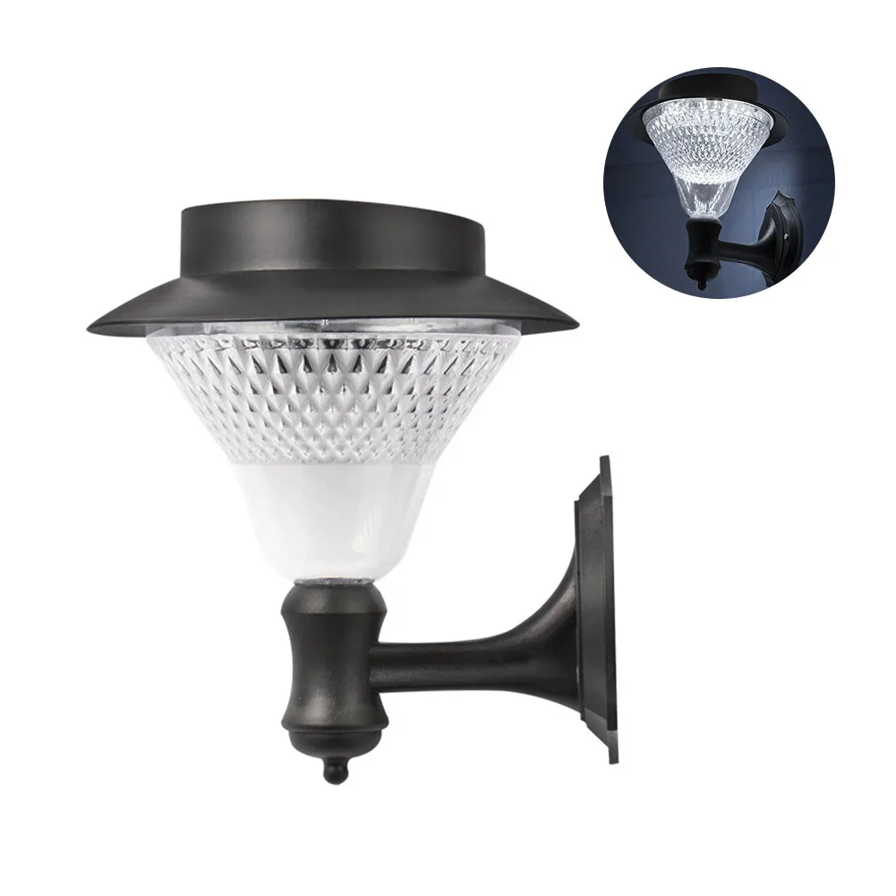 

32 Leds Stable Street Lawn Fence Electric Bright Wall Mount Decorative Solar Light Retro Easy Install Garden Outdoor Waterproof