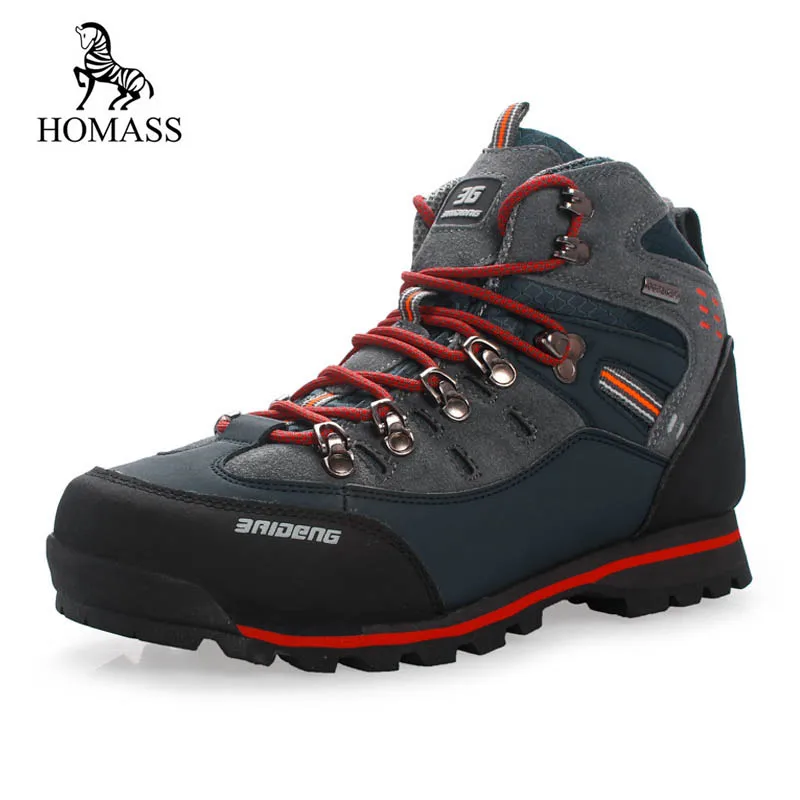 Vente HOMASS Hommes Bottes 2018 Automne Hiver Neige Bottes Hommes Chaussures Chaussures Mode Masculine En Caoutchouc Bottines de Combat Travail Sécurité Bottes Sneakers