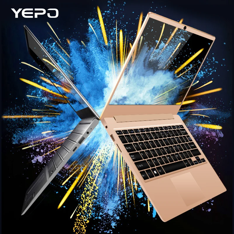 YEPO laptop 13.3 inch Apollo Version Intel Celeron N3450 laptops RAM 6GB ROM 128GB 196GB SSD Ultrabook gold/grey colour a laptop