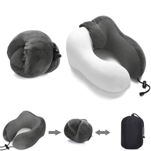 U-образная Подушка для сна с эффектом памяти, дорожная подушка для шеи, подушка для автомобиля, подголовник для полета