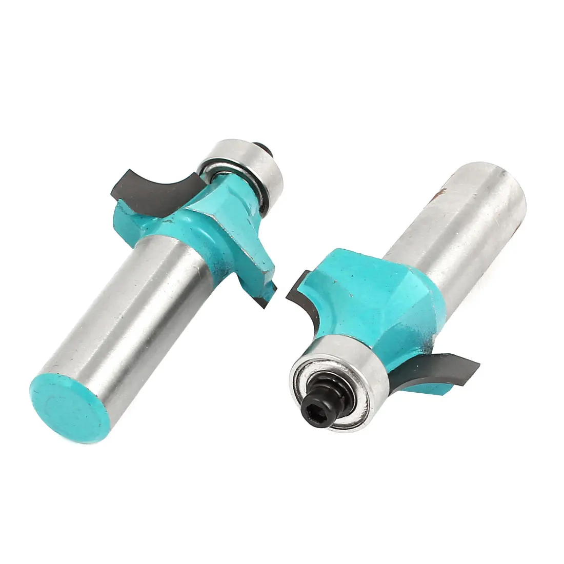 

UXCELL 2 Pcs 60Mm Long End Bearing Corner Rounding Over Router Bit 1/2" X 5/8