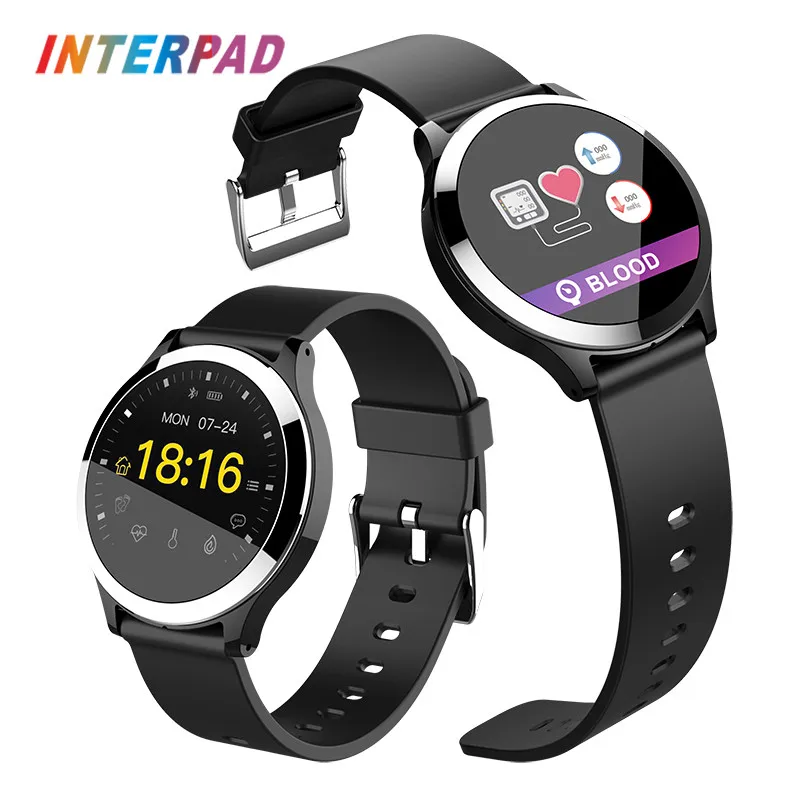 High-Tech ECG PPG Smart Watch With Blood Pressure Heart Rate Monitor IP67 Waterproof Smartwatch Wristwatch For Lenovo iPhone