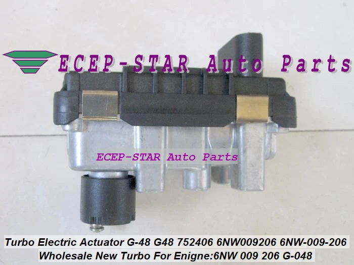 Turbo Electric Actuator G-48 G-048 G48 752406 6NW009206 6NW-009-206 6NW 009 206