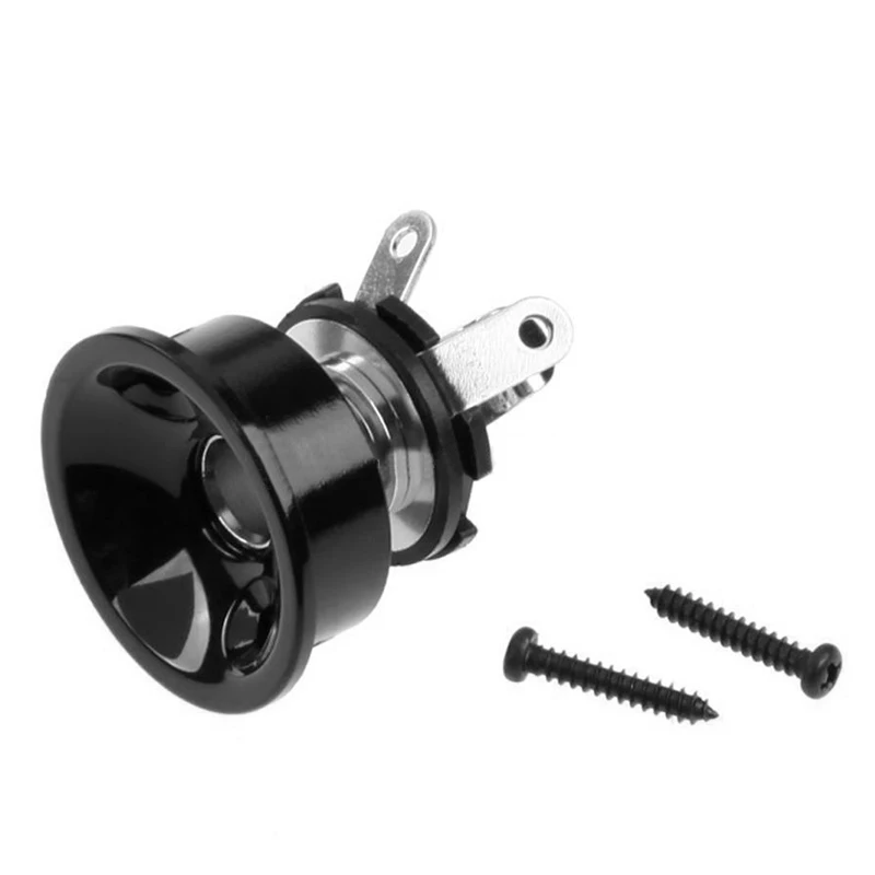 

Electro socket Jack Plate and Socket Assembly for Telecaster Gear Electric Guitar