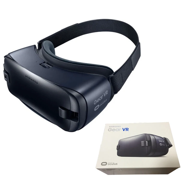 Samsung gear VR 4,0 3D очки гироскоп сенсор Виртуальная реальность гарнитура для samsung Galaxy S8 S8+ Note7 S6 S6 S7 с контроллером - Цвет: Gear-VR4