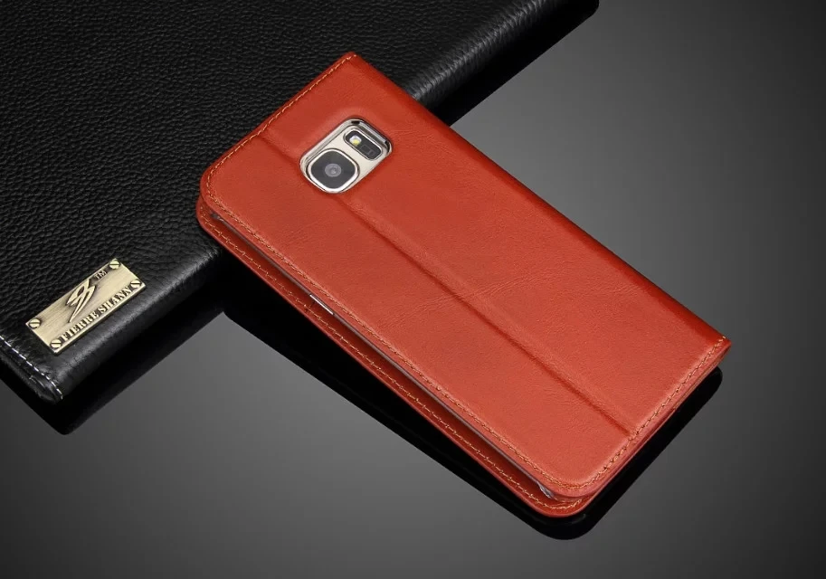 Clamshellhandbagtypefor samsungGalaxy S7 mobile wallet cover for samsung Galaxy S7 card series luxury feature phone sets