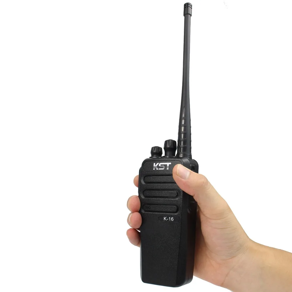 16 Вт реальная мощность мобильный двухстороннее радио DC12V Walkie Talkie KST K16 10 км большой диапазон портативный FM трансивер с батареей 4000 мАч