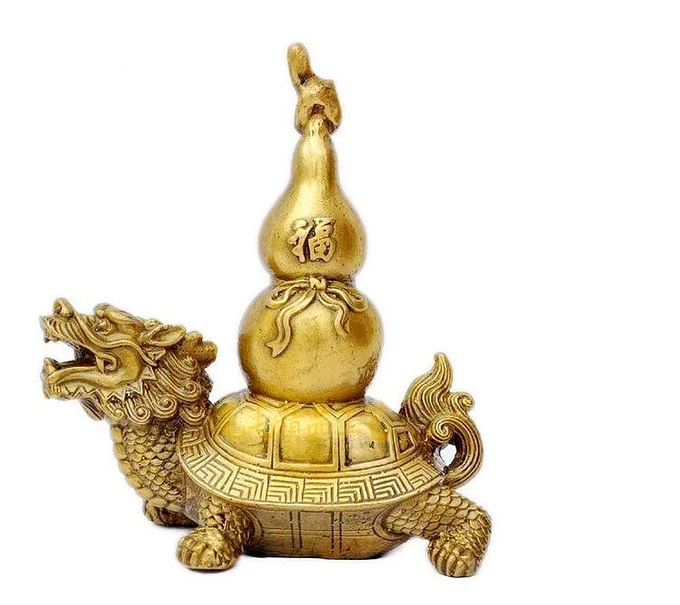 

Copper support Paul Froude dragon ornaments blessing in front of 2016 turtles Wang Paul Choi auspicious wealth protection