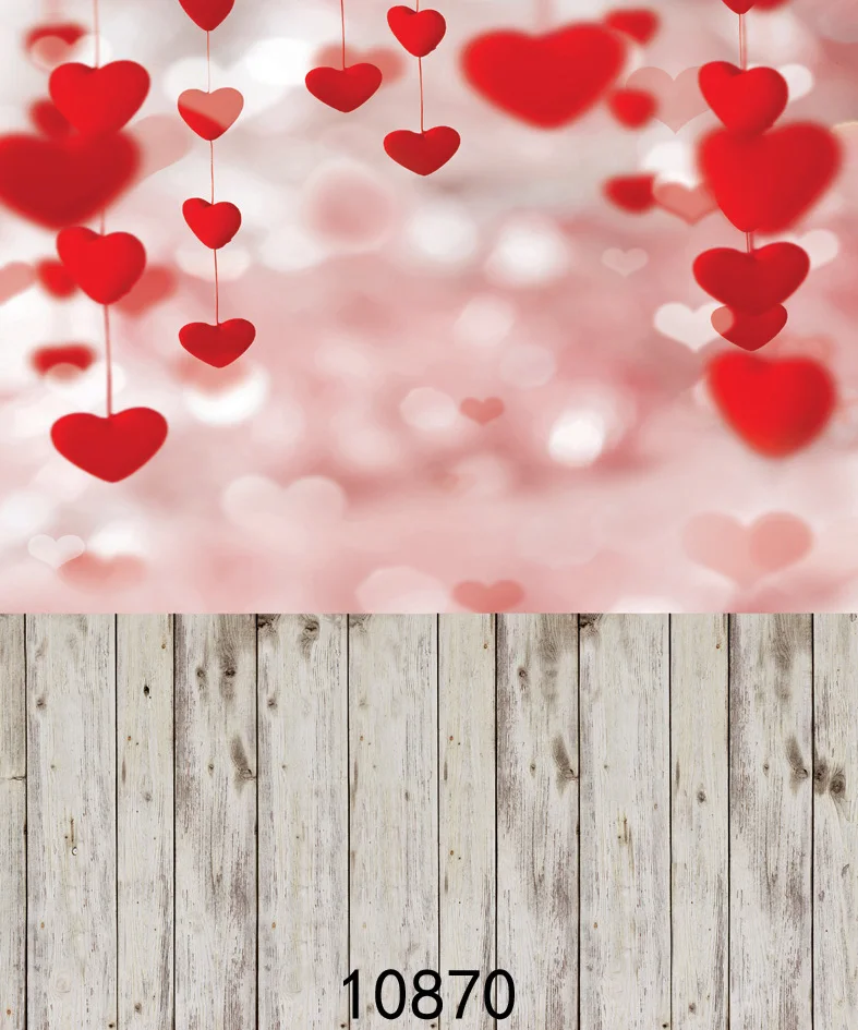

SHENGYONGBAO Vinyl Custom Photography Backdrops Prop Valentine's day Theme Photography Background 10870
