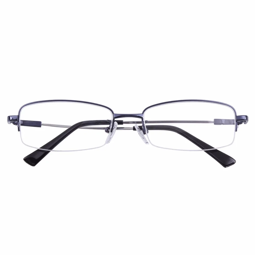 Стильные Фотохромные Коричневые Серые-0,5 до 6,0 линзы полуобода расстояние близорукость очки мужские женские очки близорукие оправы