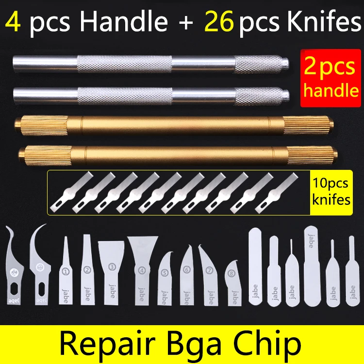 CPU High-quality Motherboard BGA IC Knife NAND Remove glue edge Thin blade Mobile maintenance tool + Hard straight | Инструменты
