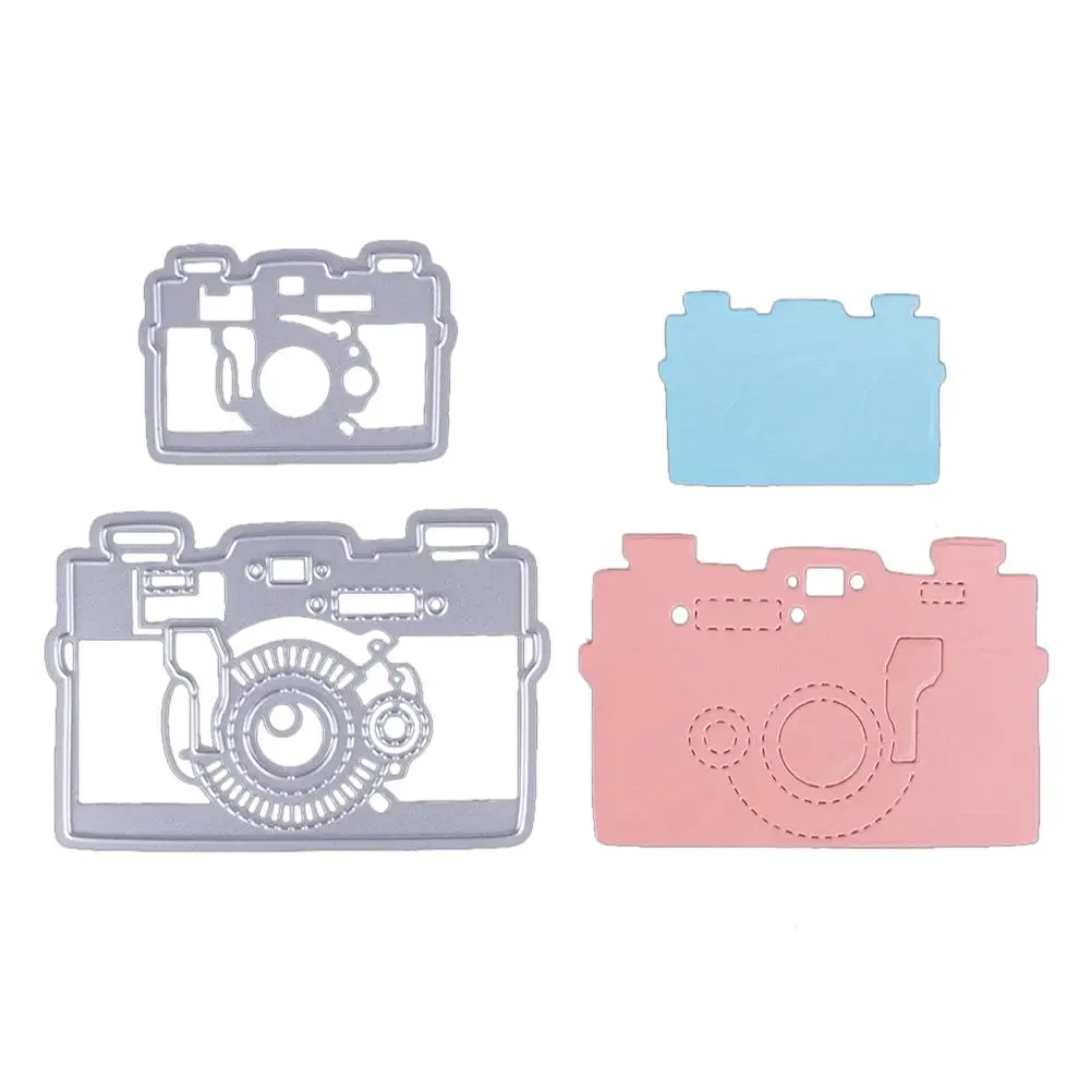 

Gowing Greeting Cards Metal Steel Cutting Dies Camera Graphic Dies Cuts For DIY Scrapbooking Paper/photo Card Embossing Dies